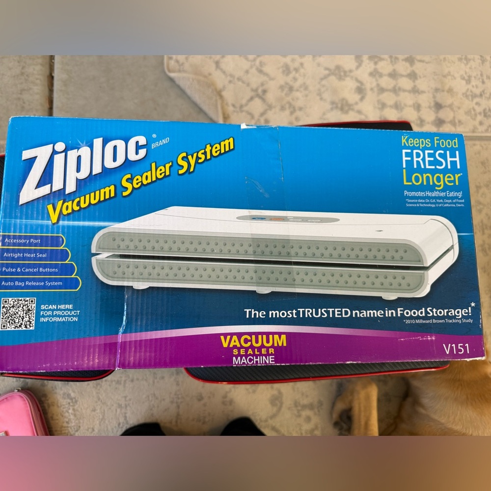 Ziploc Vacuum Sealer Machine- V151